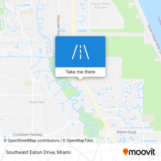 Southeast Eaton Drive map