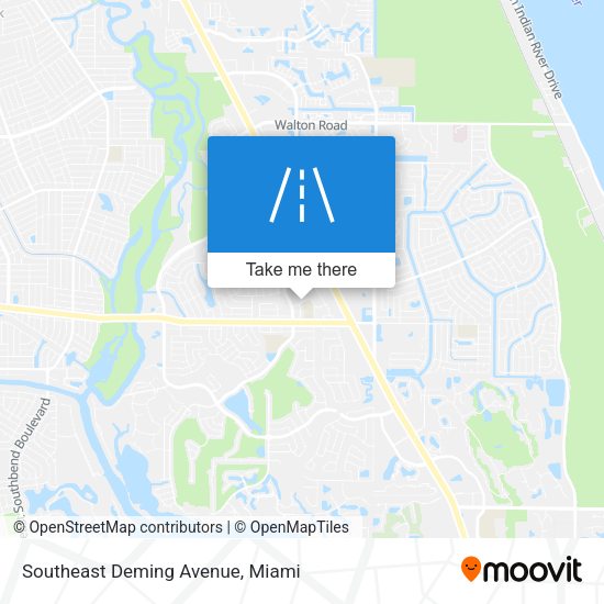 Southeast Deming Avenue map