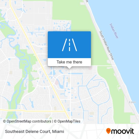 Mapa de Southeast Delene Court