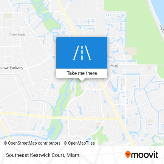 Southeast Kestwick Court map