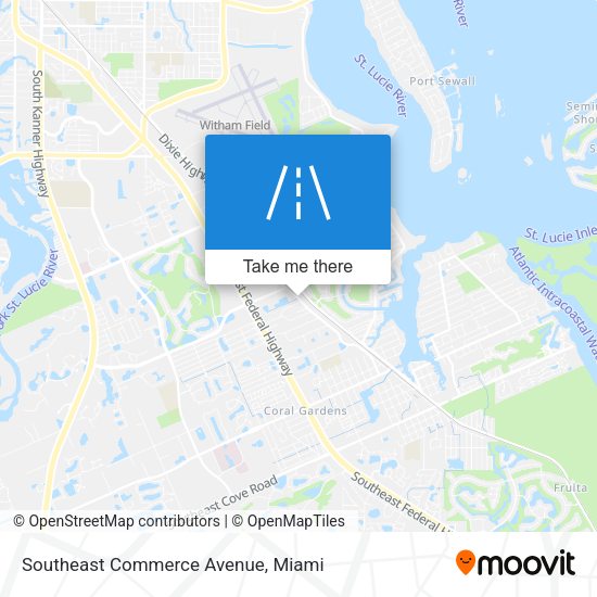 Mapa de Southeast Commerce Avenue