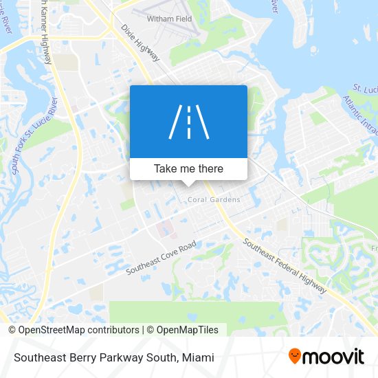 Mapa de Southeast Berry Parkway South