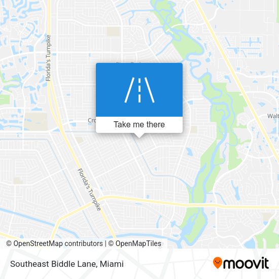 Mapa de Southeast Biddle Lane
