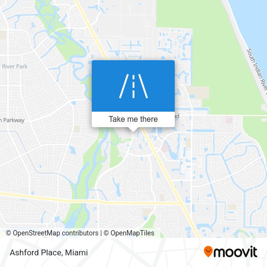 Mapa de Ashford Place