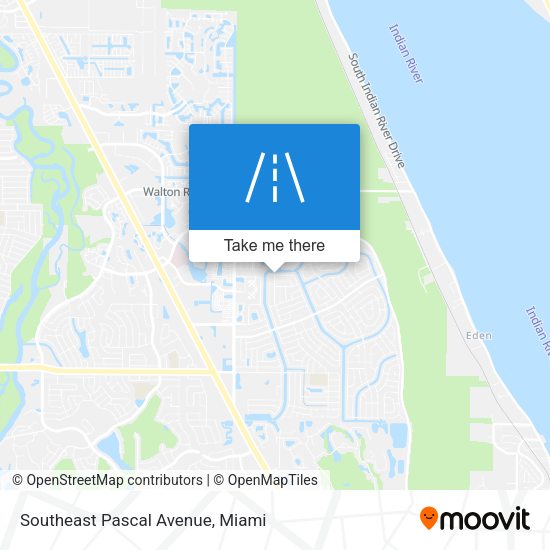 Mapa de Southeast Pascal Avenue