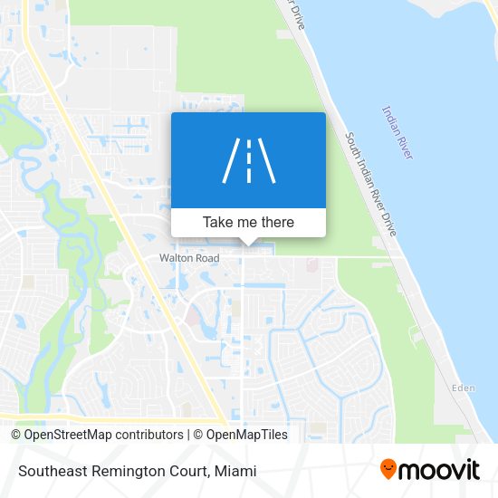 Southeast Remington Court map