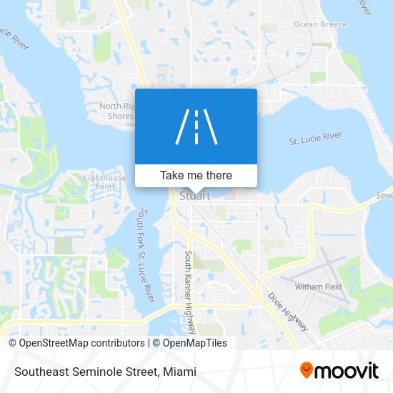 Mapa de Southeast Seminole Street