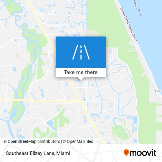 Southeast Ellzey Lane map