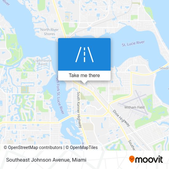 Southeast Johnson Avenue map