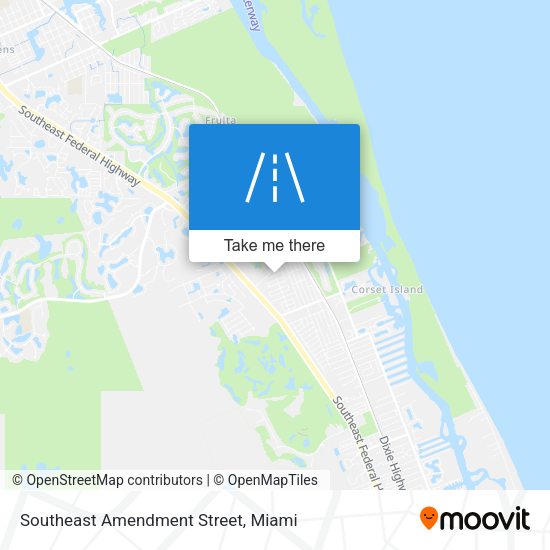 Mapa de Southeast Amendment Street