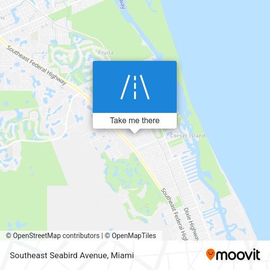 Southeast Seabird Avenue map