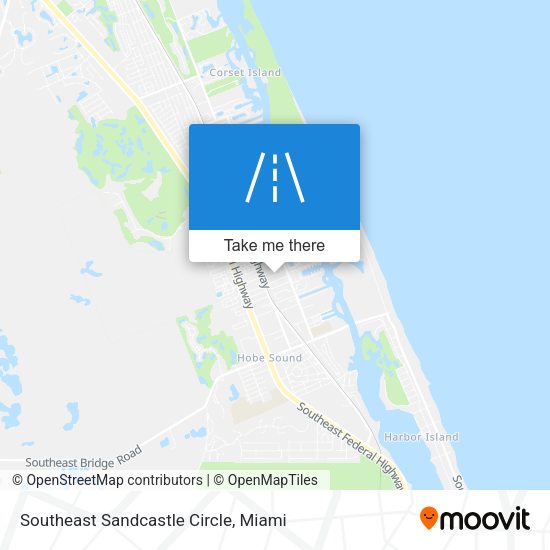Mapa de Southeast Sandcastle Circle