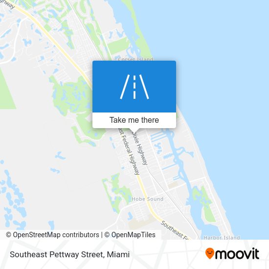 Mapa de Southeast Pettway Street
