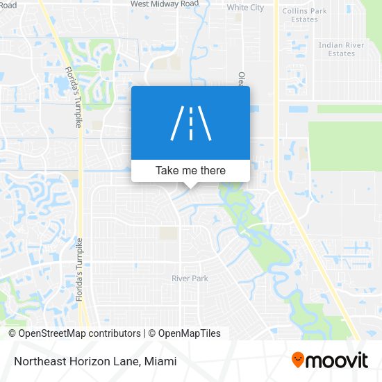 Mapa de Northeast Horizon Lane