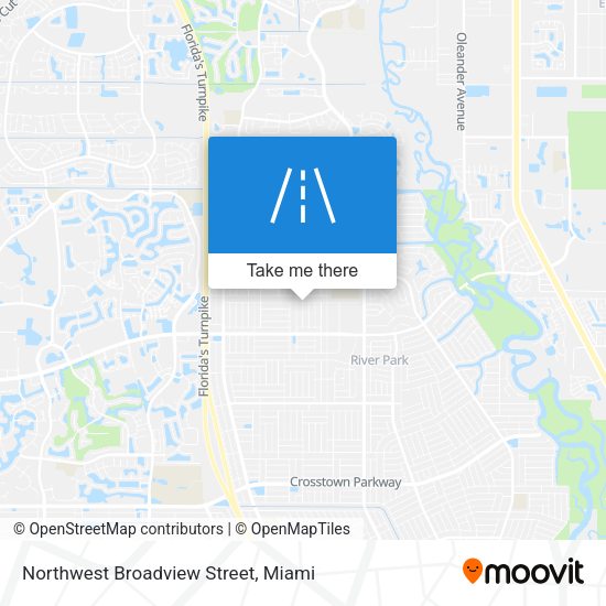 Mapa de Northwest Broadview Street