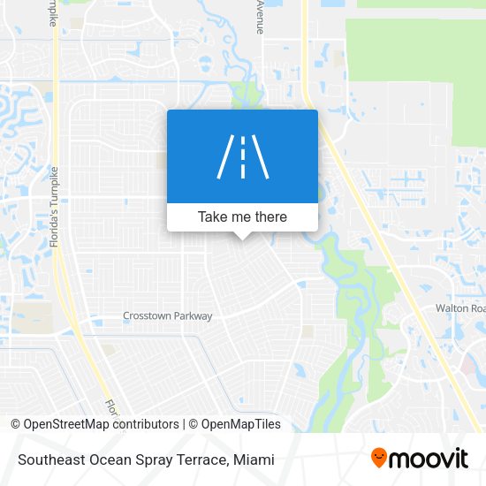 Mapa de Southeast Ocean Spray Terrace