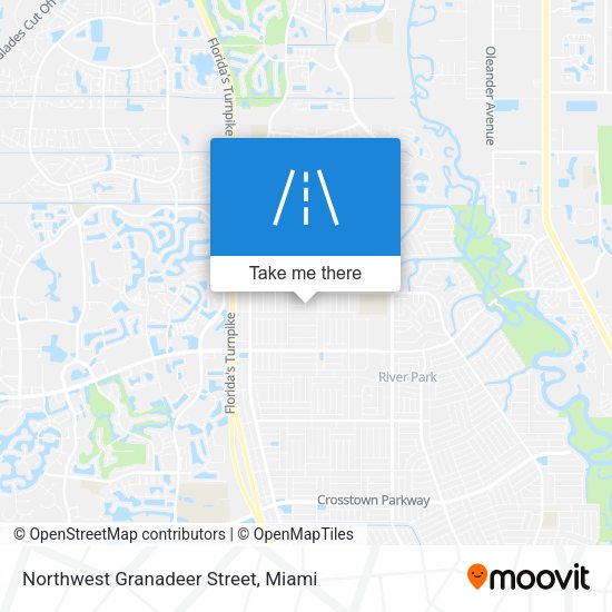 Northwest Granadeer Street map