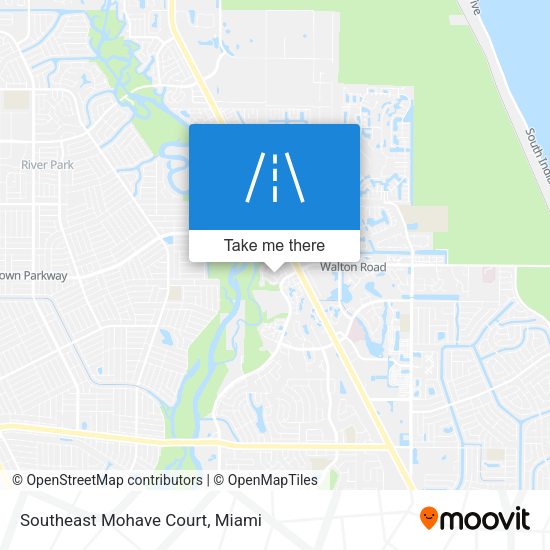 Southeast Mohave Court map