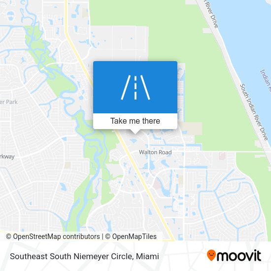 Southeast South Niemeyer Circle map