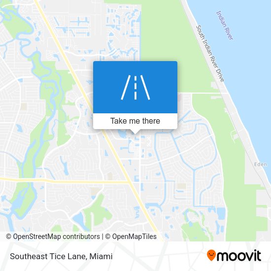 Mapa de Southeast Tice Lane