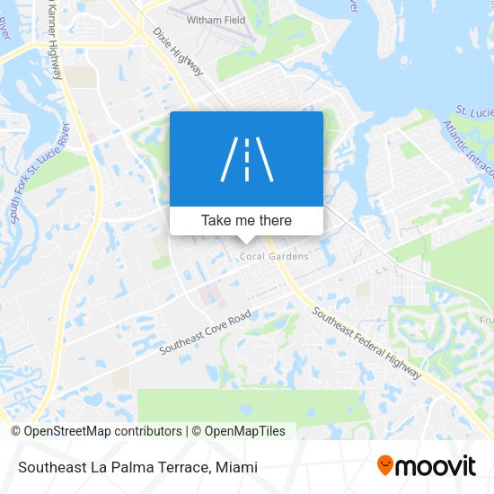 Southeast La Palma Terrace map
