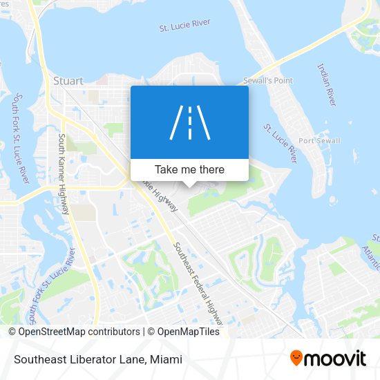 Mapa de Southeast Liberator Lane