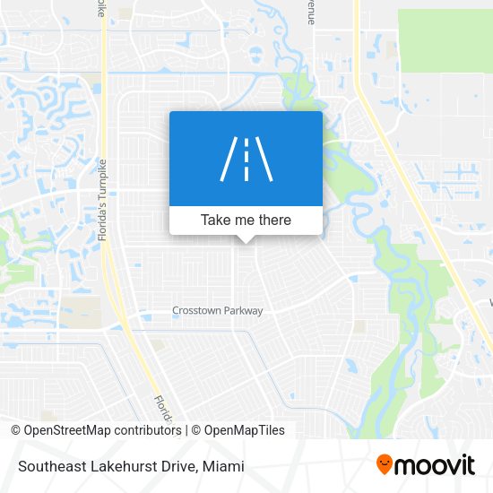 Southeast Lakehurst Drive map