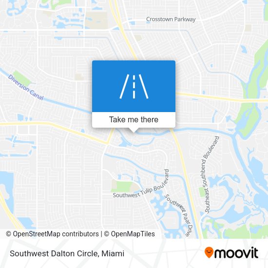 Mapa de Southwest Dalton Circle