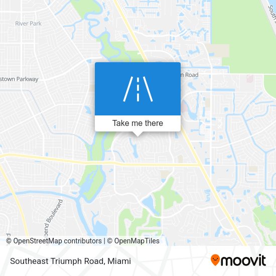 Mapa de Southeast Triumph Road