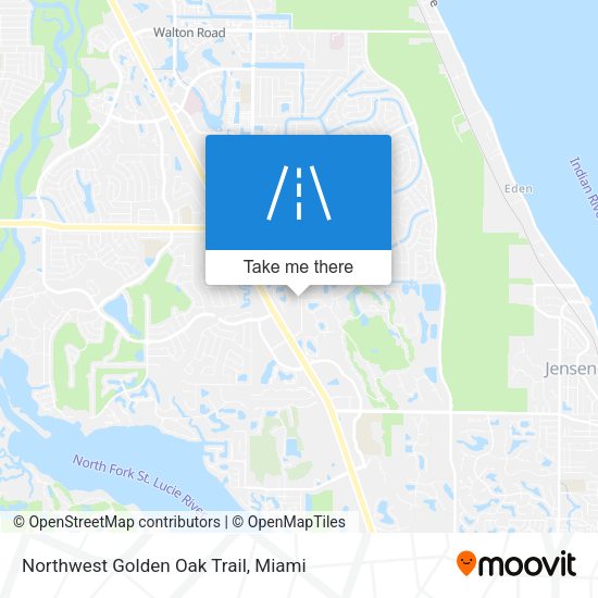 Mapa de Northwest Golden Oak Trail