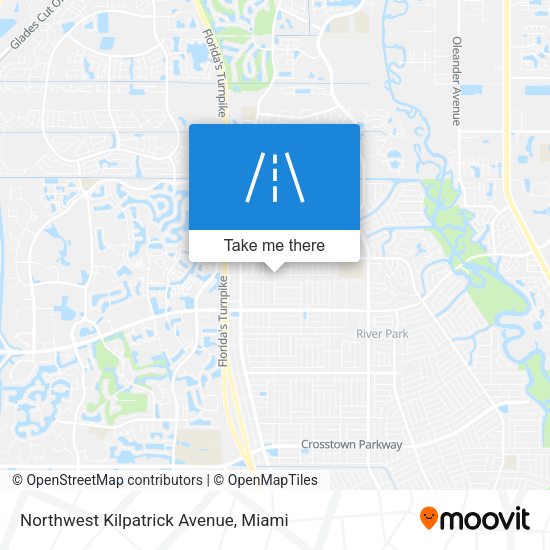 Northwest Kilpatrick Avenue map