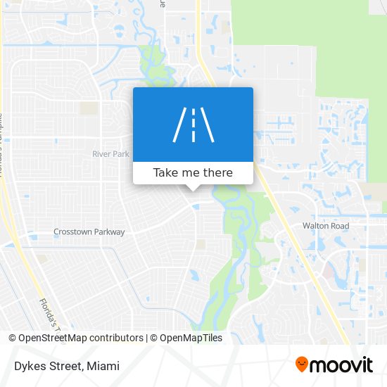 Dykes Street map