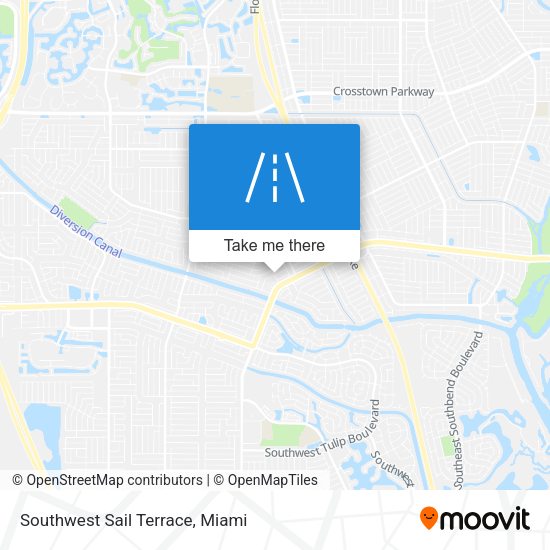 Mapa de Southwest Sail Terrace