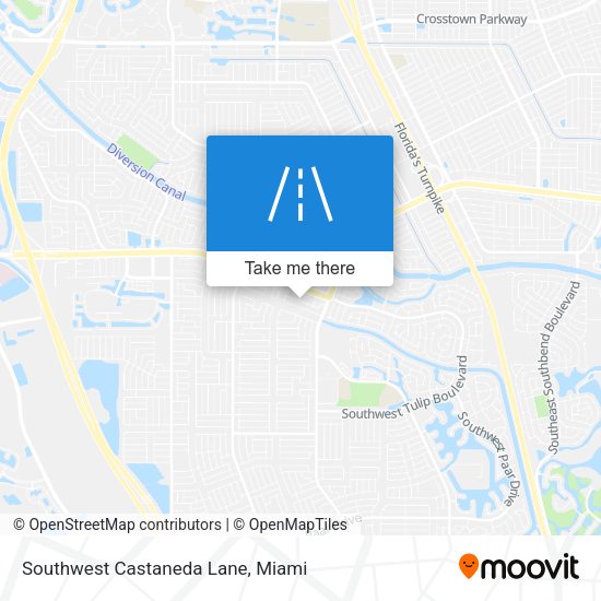 Mapa de Southwest Castaneda Lane