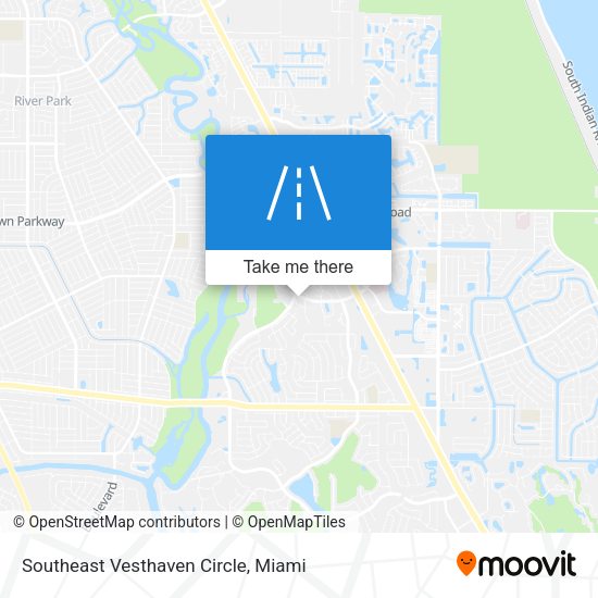 Mapa de Southeast Vesthaven Circle