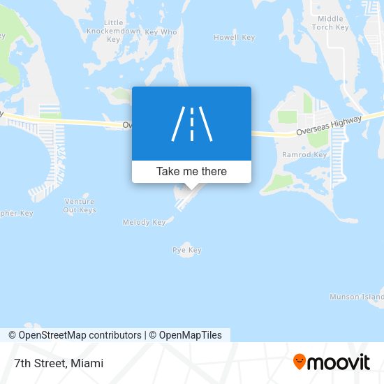 Mapa de 7th Street