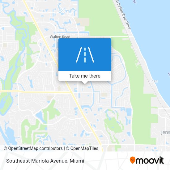 Mapa de Southeast Mariola Avenue