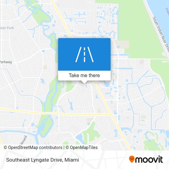 Southeast Lyngate Drive map