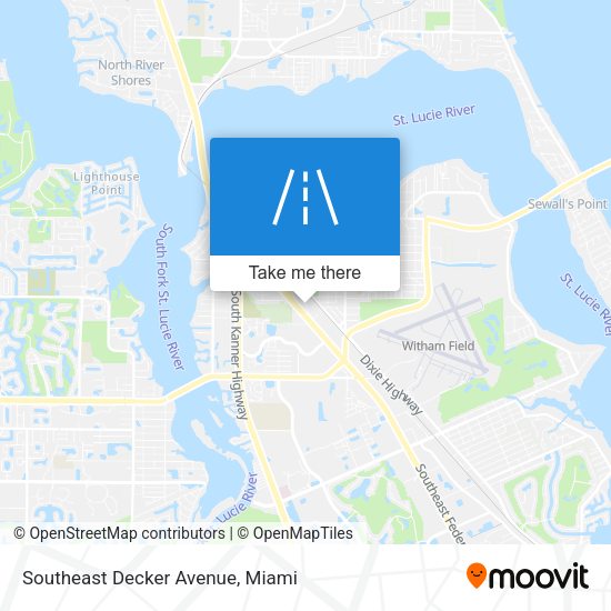 Mapa de Southeast Decker Avenue