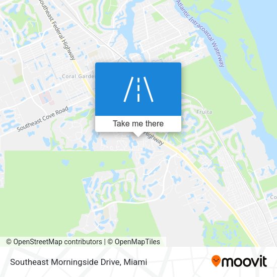 Southeast Morningside Drive map