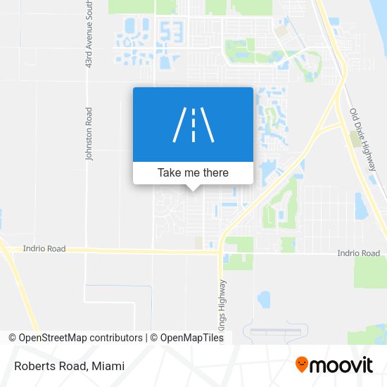 Mapa de Roberts Road