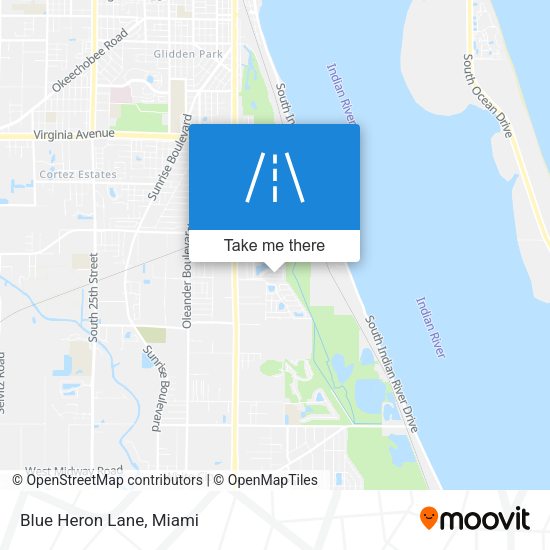 Mapa de Blue Heron Lane