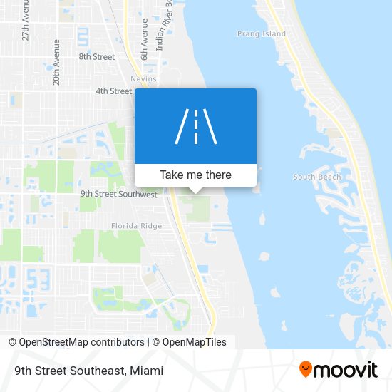 9th Street Southeast map