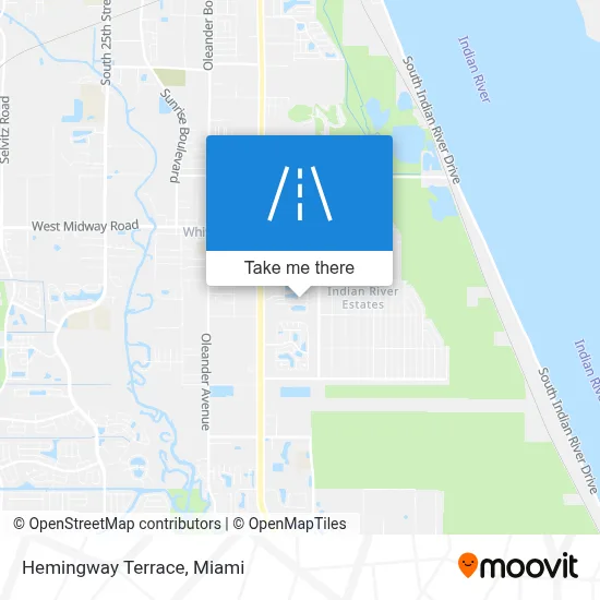 Hemingway Terrace map