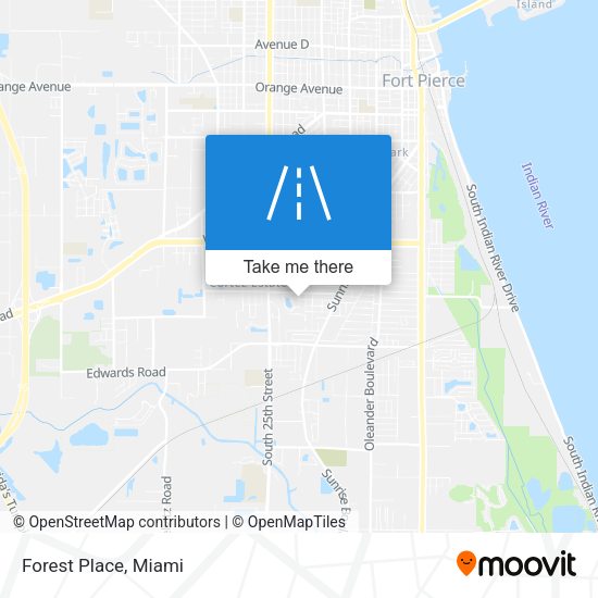 Mapa de Forest Place