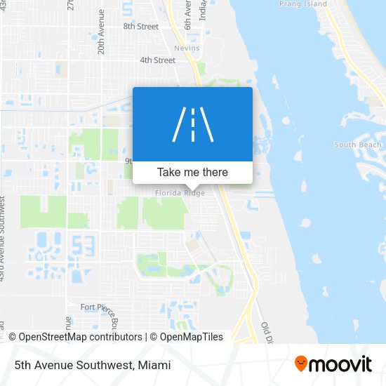 Mapa de 5th Avenue Southwest