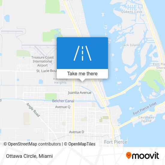 Mapa de Ottawa Circle