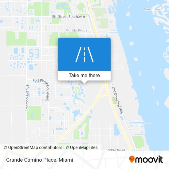 Mapa de Grande Camino Place