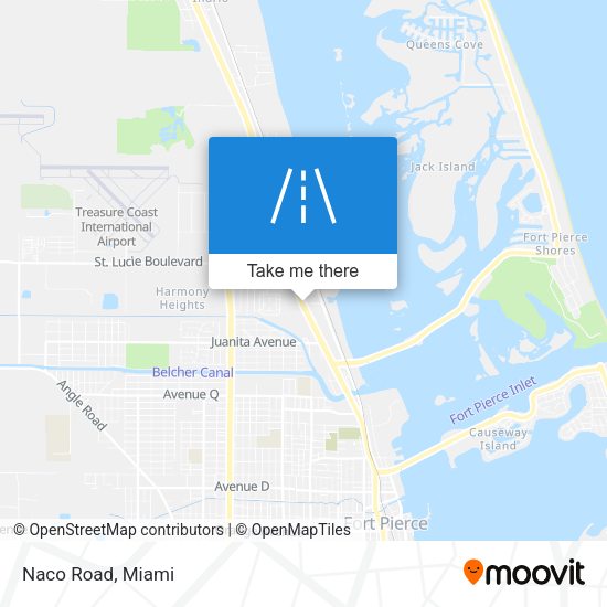 Mapa de Naco Road
