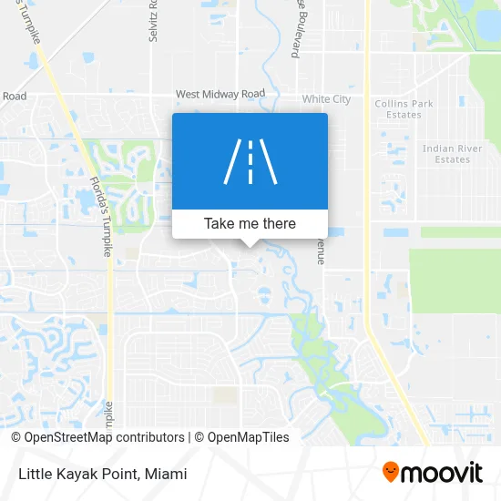 Little Kayak Point map